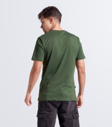 Clerc Camiseta Estampada Slim Fit Masculina GasVD