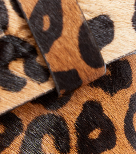 Correa Para Mujer En Cuero Animal Print DerekCF