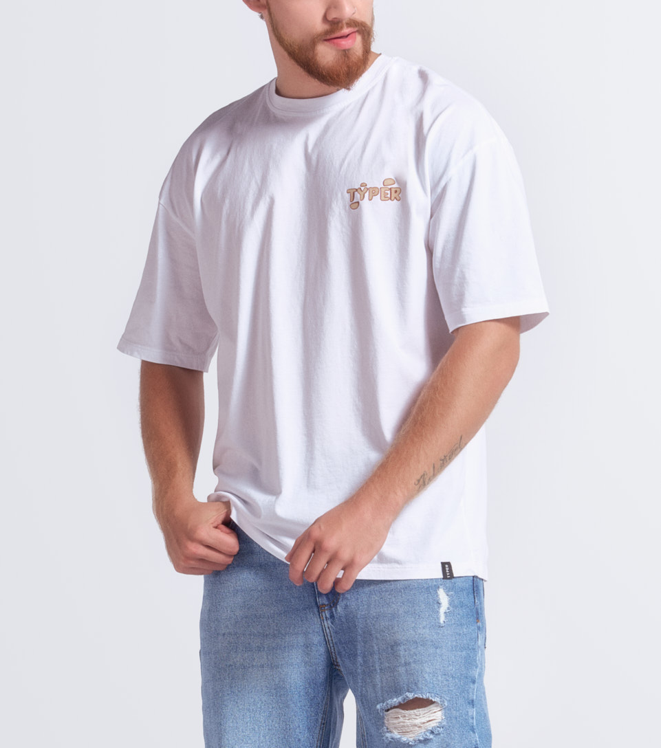 Eddie T Shirt Extra Oversized Estampada Typer 833532 