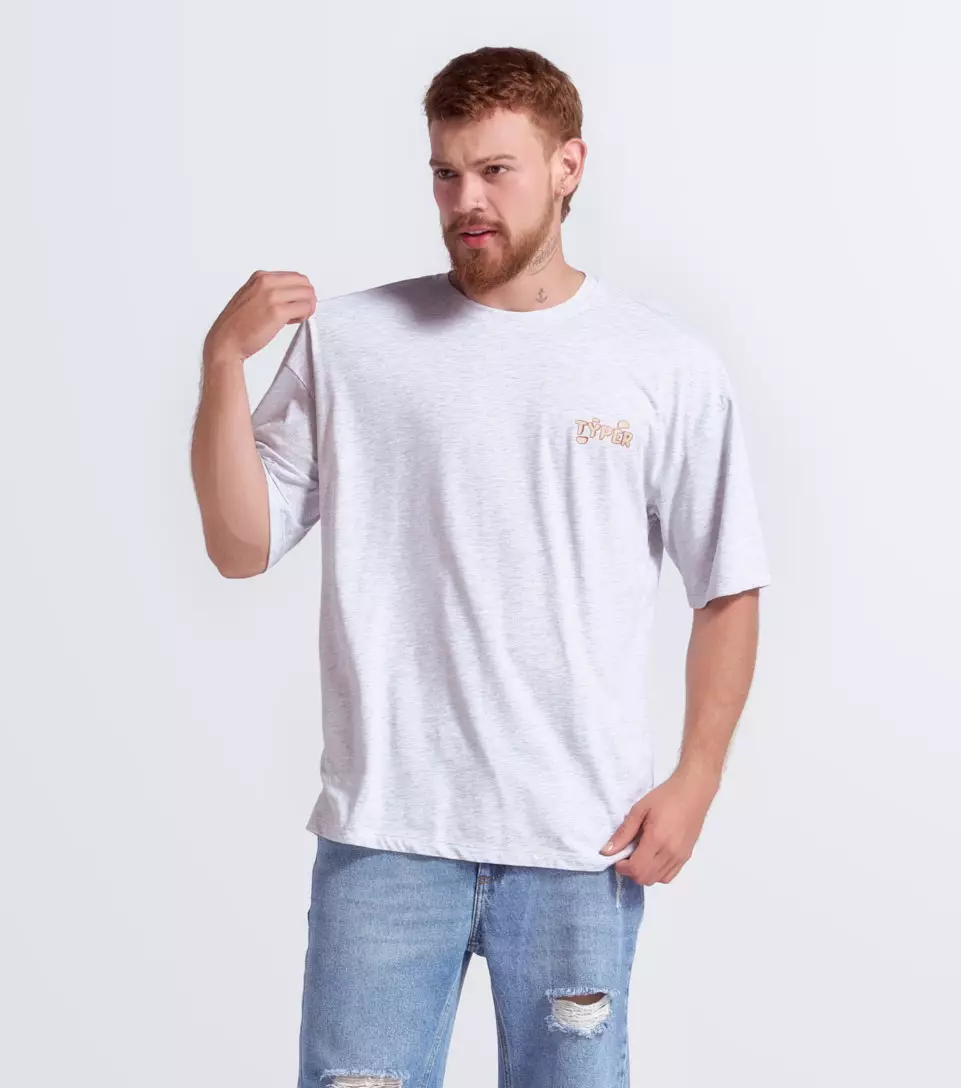 Eddie T Shirt Extra Oversized Estampada TyperGR
