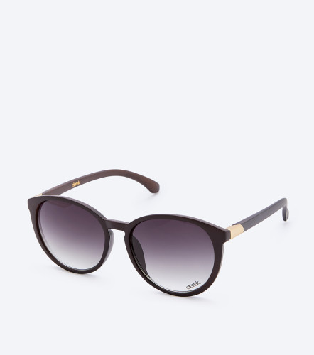 Gafas De Sol Para Mujer Redondas Con Estuche DerekVT