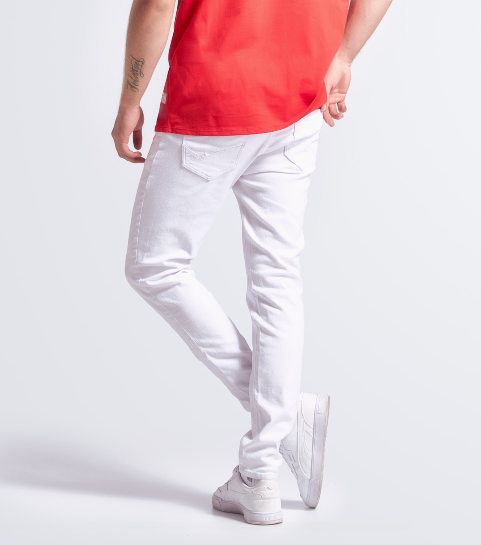 Iron Alonso Jean Con Bolsillos Y Proceso Unser 833602 BL