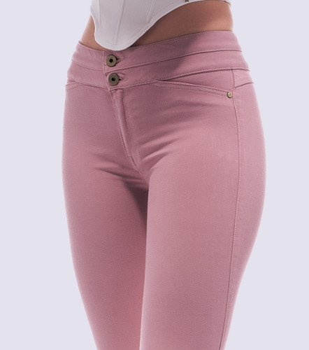 Jean Para Mujer Skinny Pretina Con Corte Barcelona Fernanda DerekNU