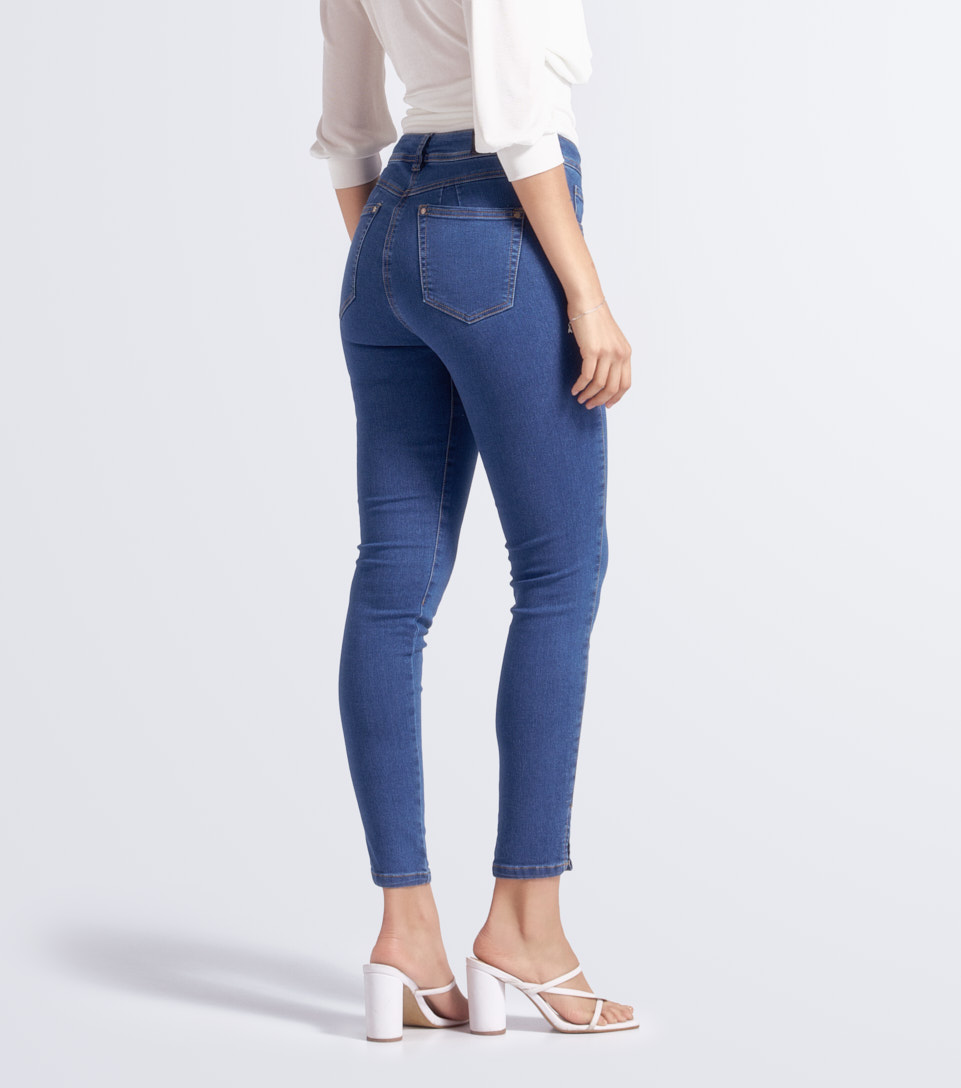 Jean Pull Up Bota Skinny Con Proceso Barcelona Kendra Derek 832867 AZ