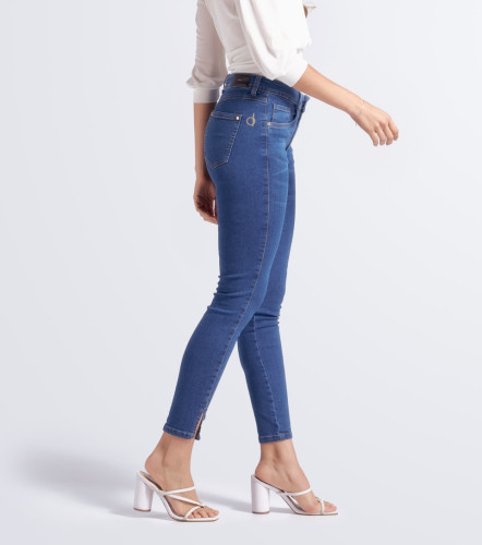 Jean Pull Up Bota Skinny Con Proceso Barcelona Kendra DerekAZ