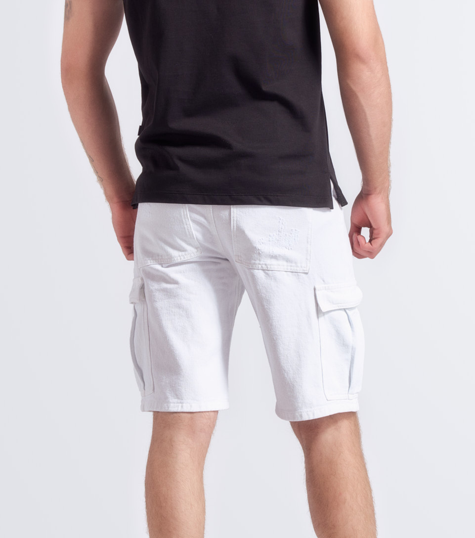 Joel Bermuda Unicolor Con Bolsillos Laterales Unser 833827 BL