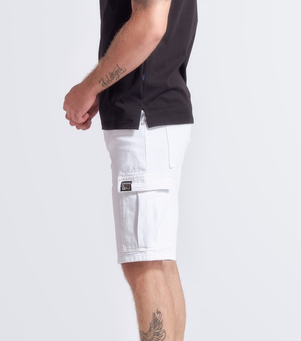 Joel Bermuda Unicolor Con Bolsillos Laterales Unser 833827 BL