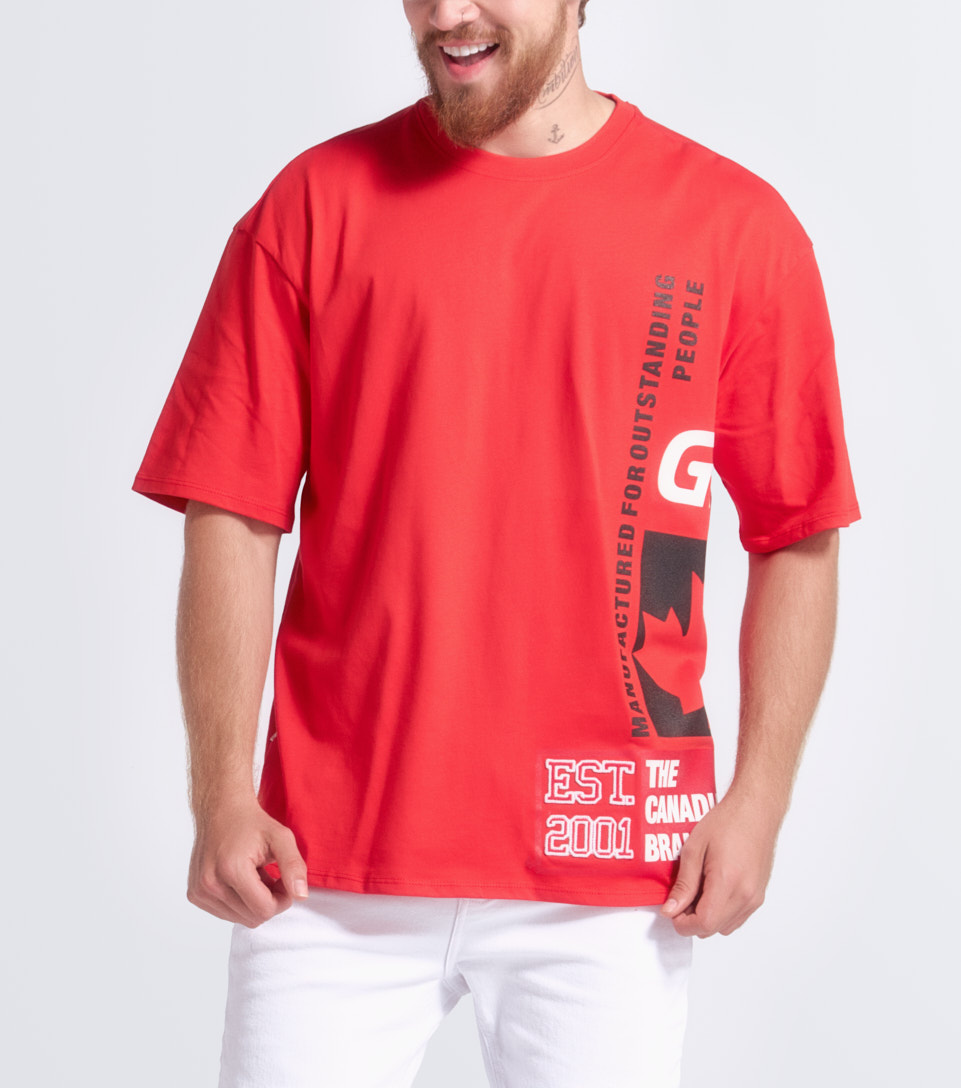 Khufu T Shirt Oversize Masculina Groggy 833212 NG