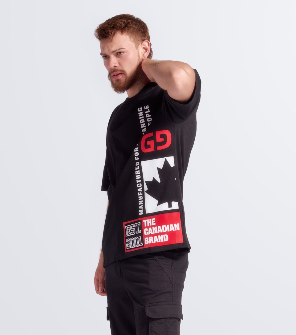 Khufu T Shirt Oversize Masculina Groggy 833212 NG
