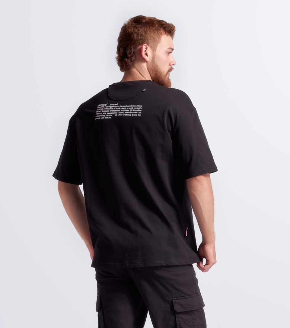 Khufu T Shirt Oversize Masculina Groggy 833212 NG