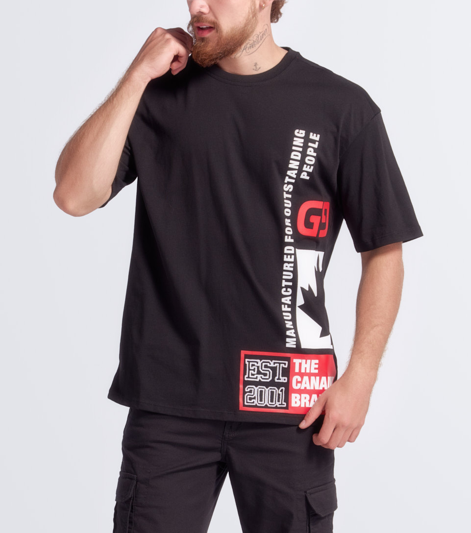 Khufu T Shirt Oversize Masculina Groggy 833212 NG