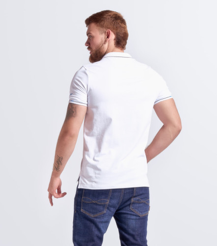 Lui Polo Slim Masculina GroggyCU
