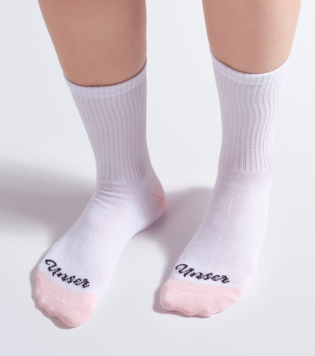 Maleja Medias Tripack Canilleras Con Franjas UnserCU