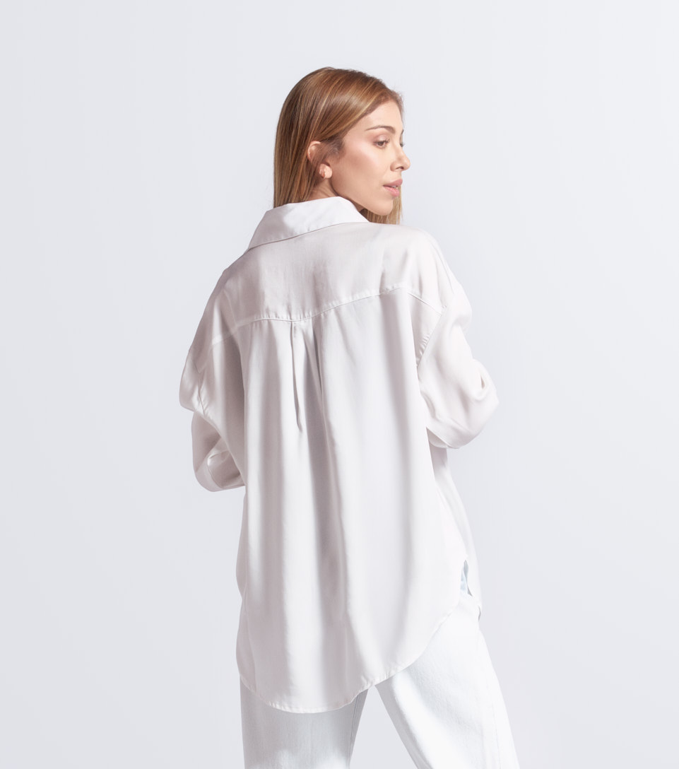 Mariana Camisa Oversize Con Bolsillos Estampada Typer 833648 