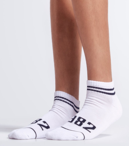 Media Para Hombre Tripack Tobillera Unicolor UnserBL