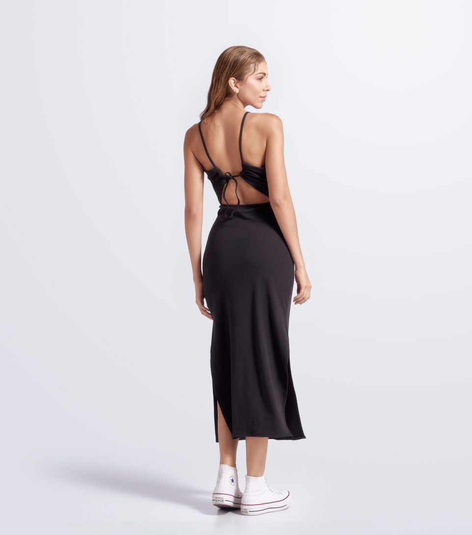 Pamela Vestido Con Abertura Typer 833154 