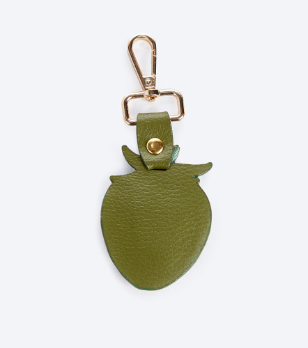 Rosa Llavero Forma De Fresa Con Decorado CloverVD