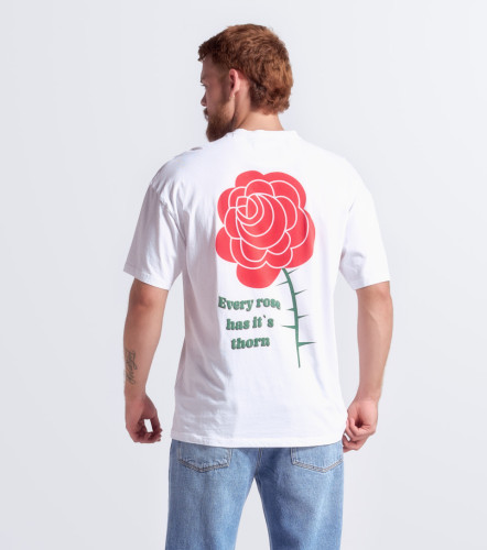 Santi T Shirt Oversezid Estampada TyperBL
