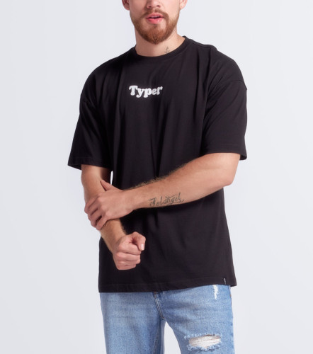 Santi T Shirt Oversezid Estampada TyperNG