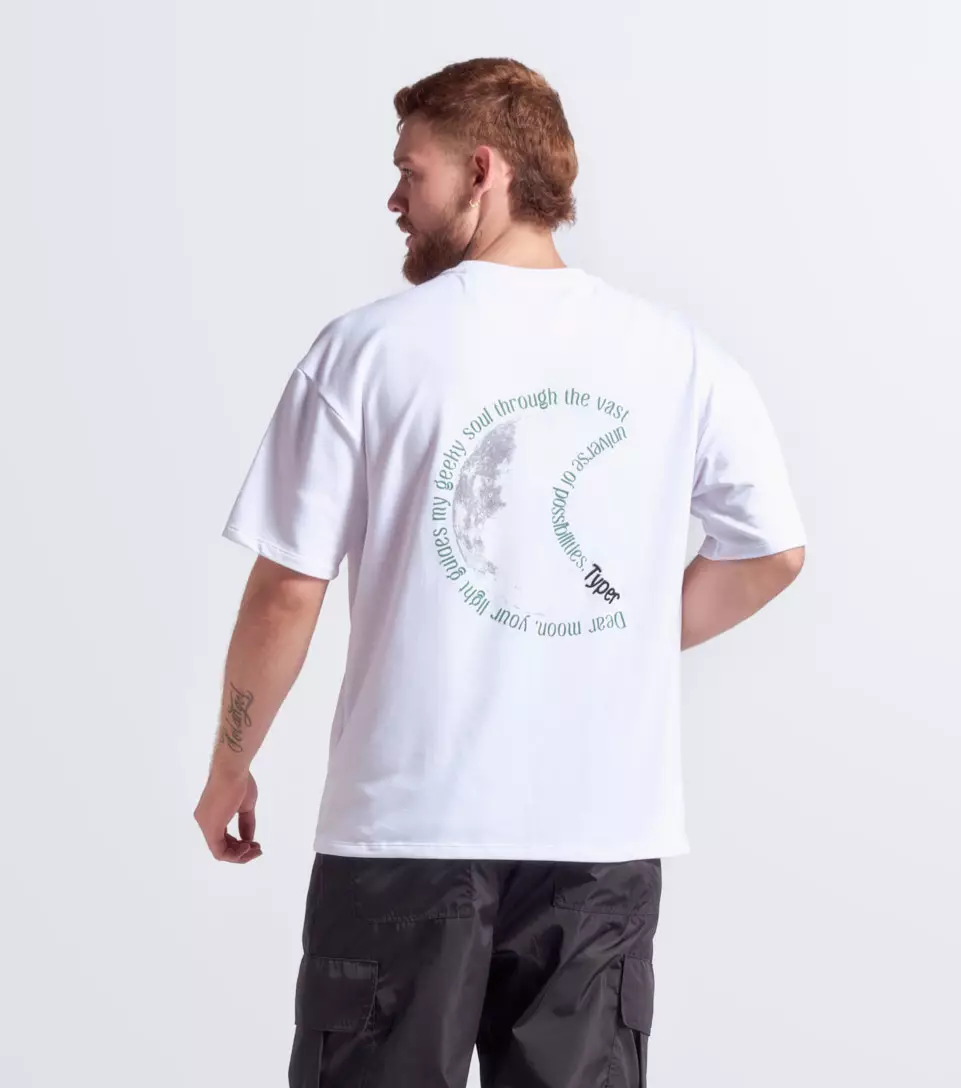 Tabo T Shirt Extraoversize Estampada TyperBL