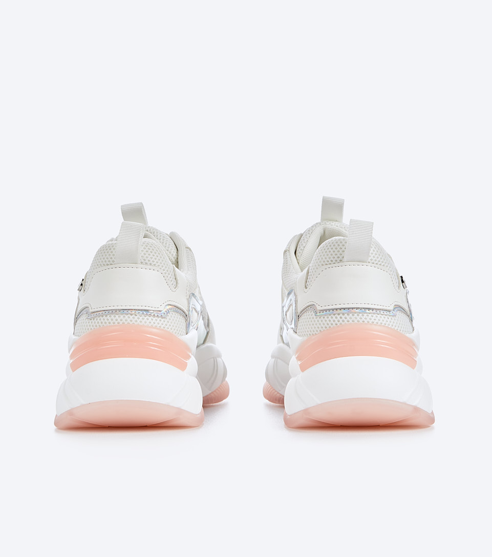 Tenis Para Mujer Unicolor En Material Derek 827824 BL