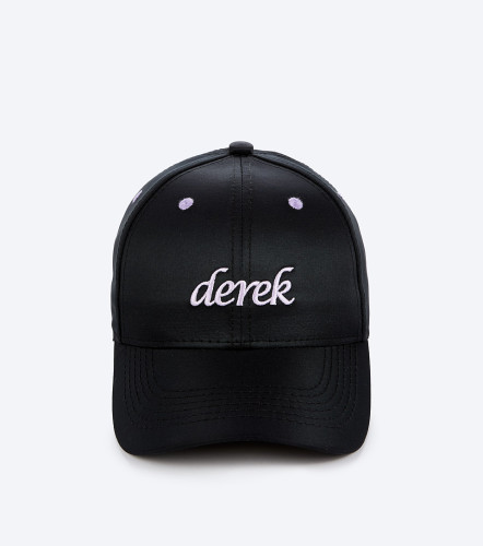 Gorra Para Mujer Unicolor Con Bordado Combinado DerekNG