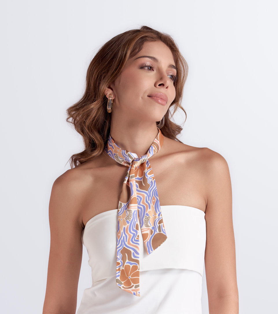 Lili Panoleta Con Estampado De Flores Y Figuras Clover 834393 NJ