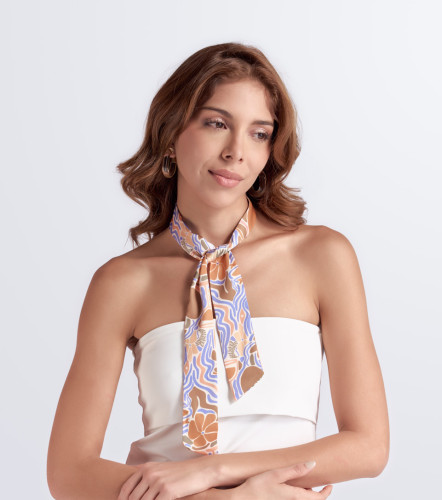 Lili Panoleta Con Estampado De Flores Y Figuras CloverNJ