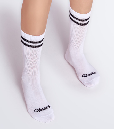 Alexa Medias Tripack Canilleras Con Lineas UnserCU