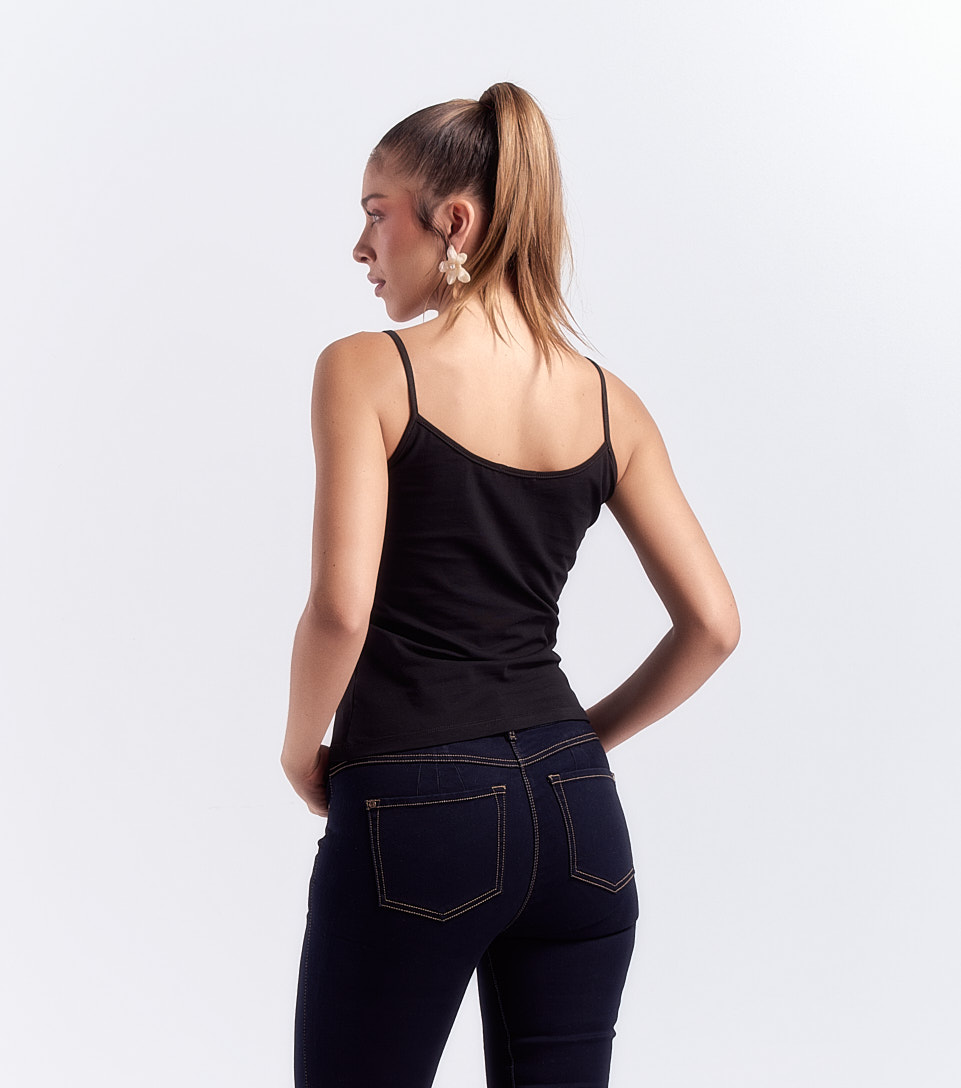 Blusa Basica De Tiras Derek 825730 BL
