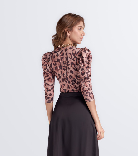 Body Catalina Manga 3 4 Unicolor DerekKQ