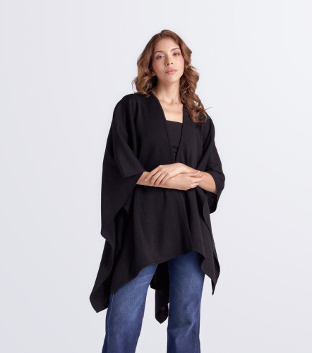 Cardigan Para Mujer Tejido Unicolor Alejandra DerekNG