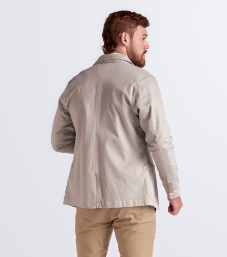 Emilio Blazer Unicolor Con Bolsillos UnserKQ