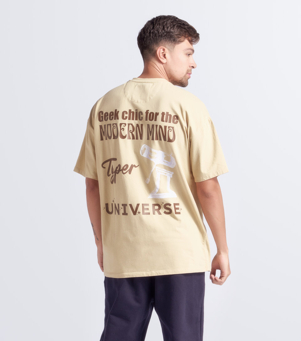 Josh T Shirt Oversize Estampada Typer 833533 