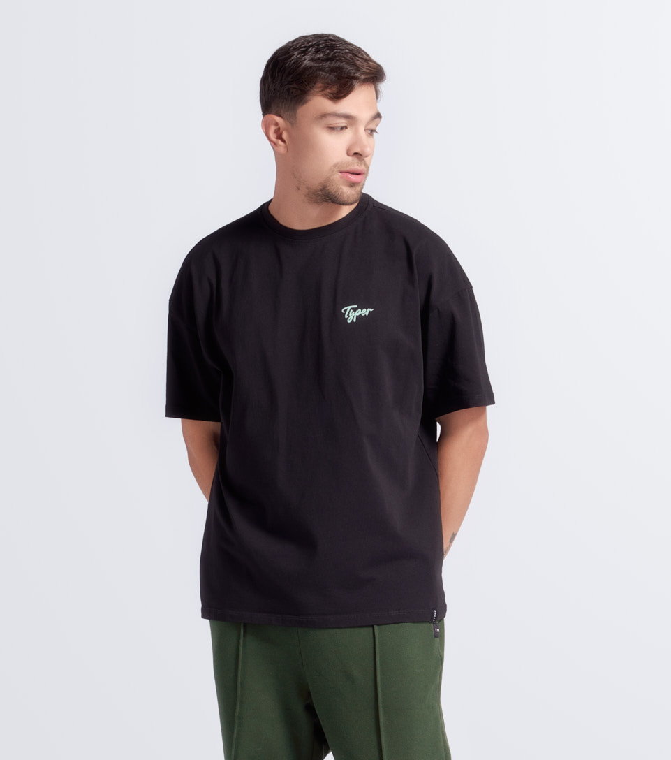 Josh T Shirt Oversize Estampada Typer 833533 KQ