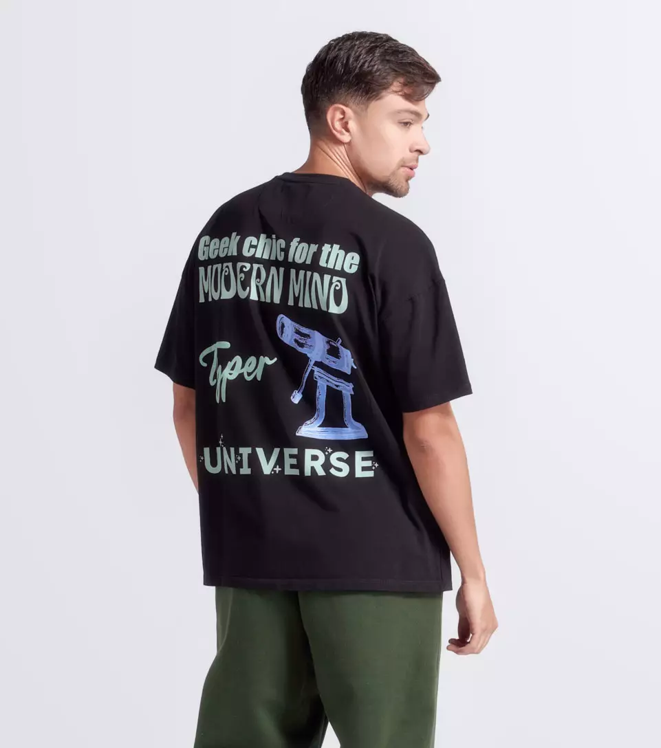 Josh T Shirt Oversize Estampada TyperNG