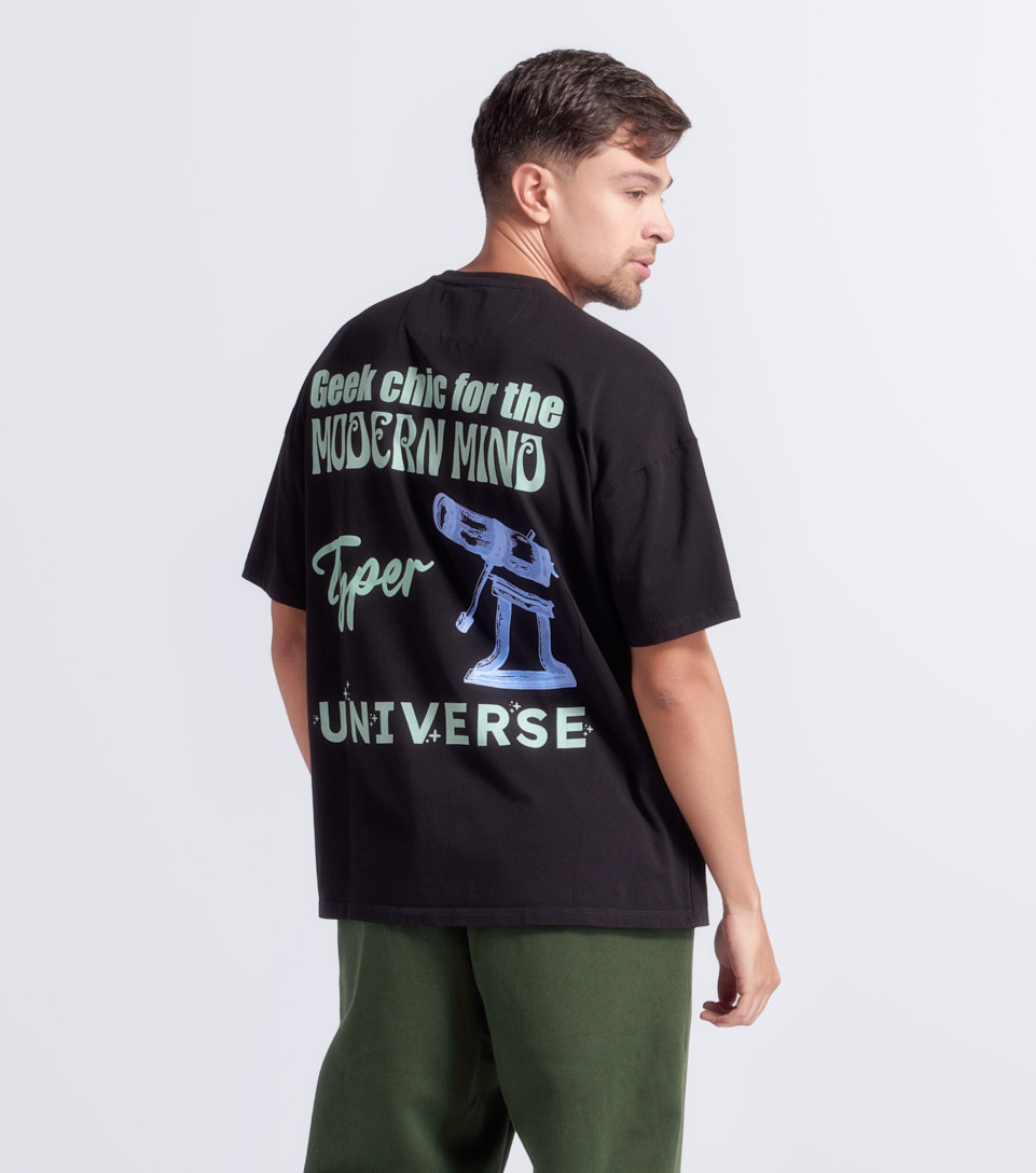 Josh T Shirt Oversize Estampada Typer 833533 KQ