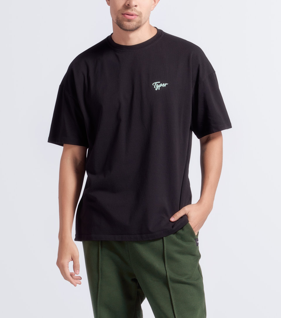 Josh T Shirt Oversize Estampada Typer 833533 KQ