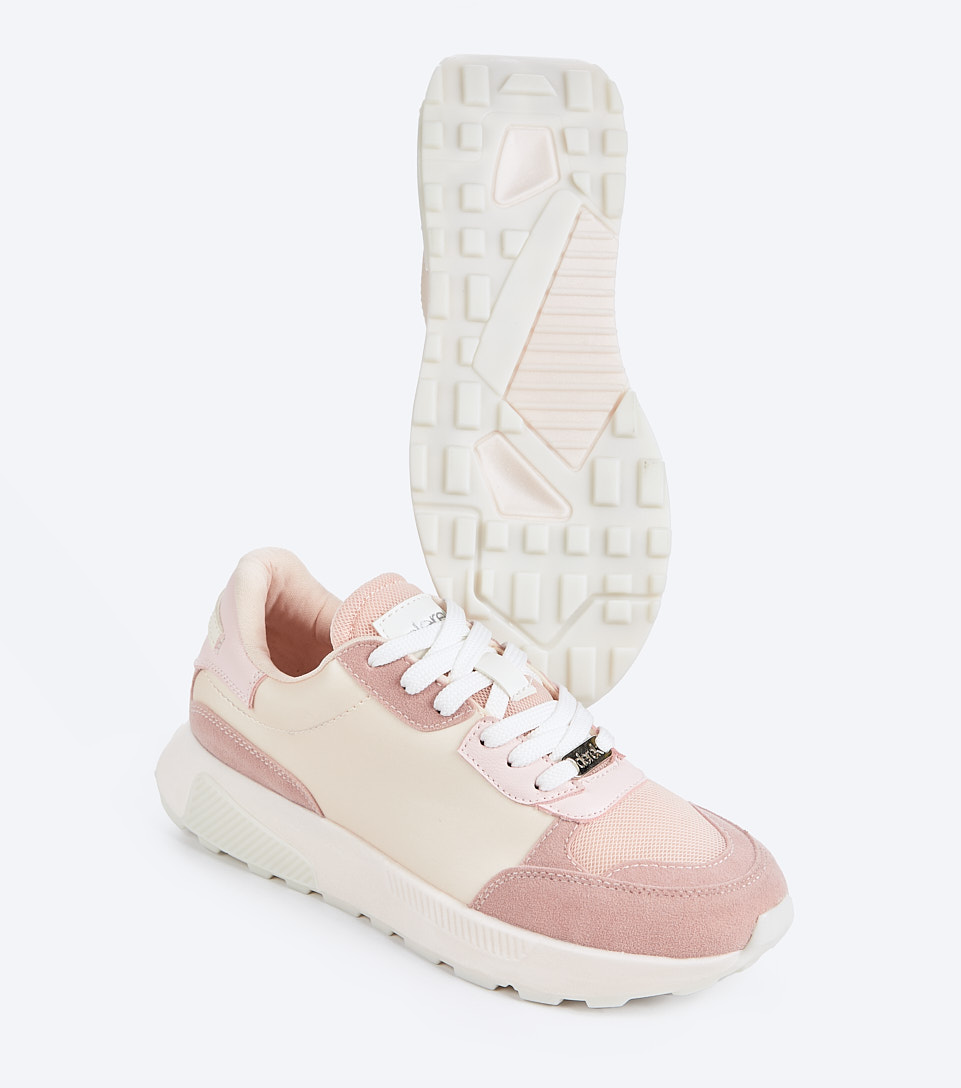 Tenis Combinados En Tonos Pasteles Becky Derek 832523 GR