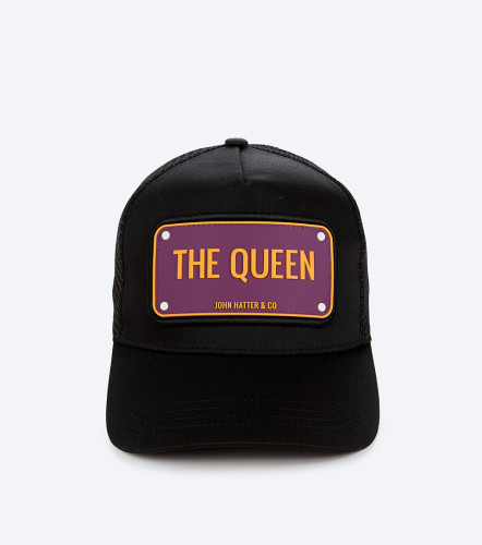 Gorra Jhon Hatter The Queen Black RubberNG