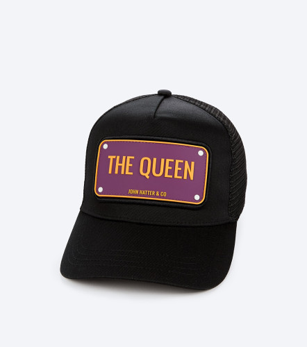 Gorra Jhon Hatter The Queen Black RubberNG