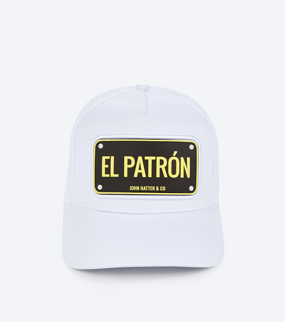 Gorra John Hatter El Patron White Rubber 128689 BL