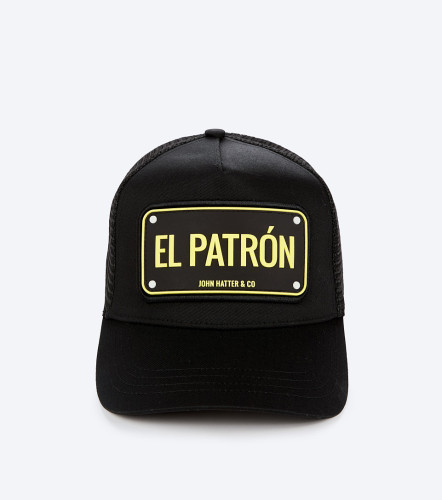 Gorra John Hatter El Patron Black RubberNG