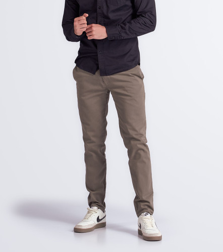 Navy Pantalon Chino Skinny Masculino GasVD