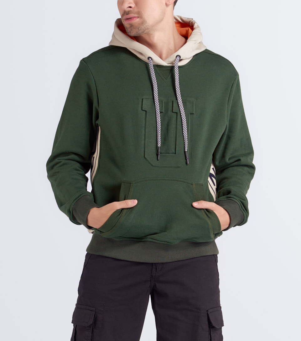 Buzo Para Hombre Combinado Con Estampado Unser 831761 VD