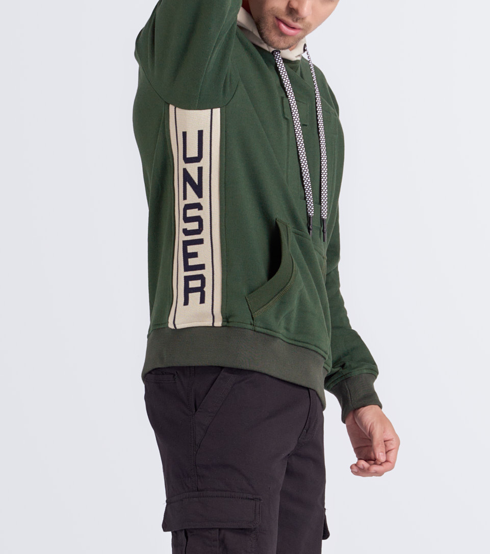 Buzo Para Hombre Combinado Con Estampado Unser 831761 VD