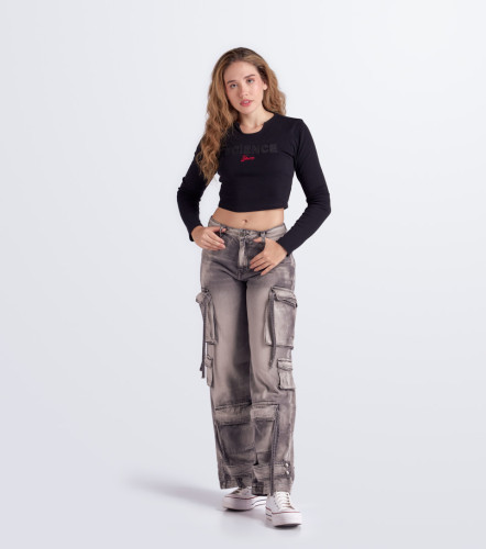Dali Pantalon Cargo Descaderado TyperNG