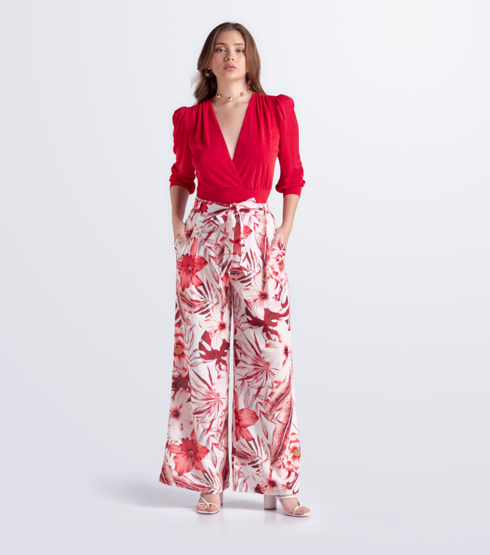 Pantalon Para Mujer Tamara Estampado Floral Derek 833386 RJ