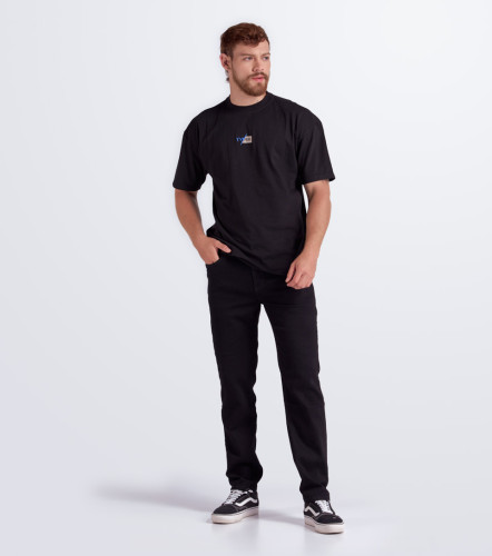 Kalvin T Shirt Oversize Estampada Y Bordada TyperNG