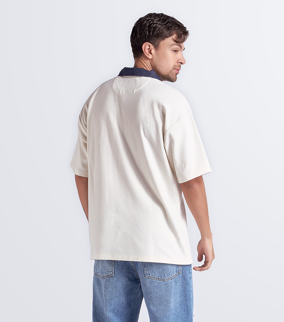Manuel Polo Oversize Cuello V Combinado Typer 833711 